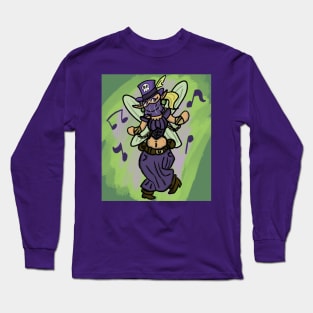 Tophat Fairy Bellydancer Long Sleeve T-Shirt